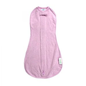 Woombie Convertible Baby Swaddling Blanket (3-6mo), Pink Posey 14-19 lbs NWOT